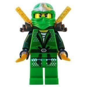 Toy / Game Thrilled Lloyd Zx (Green Ninja) With Super Gold Swords