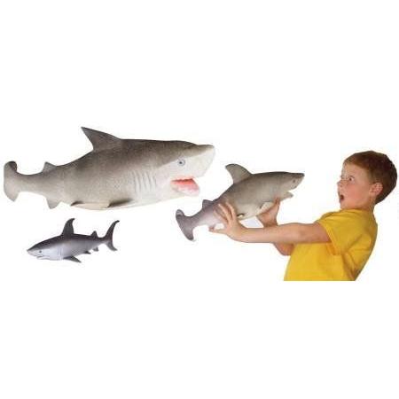 Toysmith トイスミス Ginormous Grow Sharks フィギュア ダイキャスト 人形