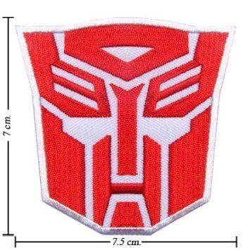 Transformers (トランスフォーマー) Autobot Logo 1 Embroidered Iron On Patches フィギュア おもちゃ