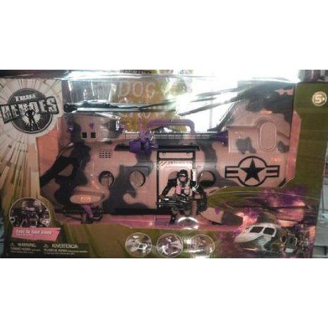 TRUES HEROES DESERT CAMO CHINOOK FREEDOM HELICOPTER プレイセット ミニカー ミニチュア 模型 プレイセ