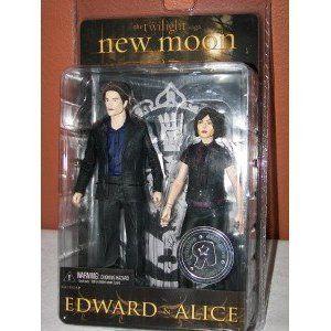 TWILIGHT NEW MOON EDWARD \u0026 ALICE 2 PACK NECA ネカ dolls sculptures フィギュア ダイキャスト 人形
