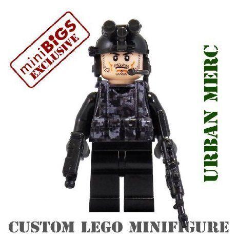Urban Mercenary - miniBIGS Custom Minifigure ブロック おもちゃ