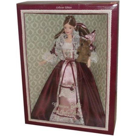 Victorian Barbie(バービー) with Cedric Bear ドール 人形 フィギュア