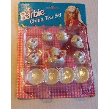 Vintage Barbie(バービー) China Tea Set (Barbie(バービー)-sized) ドール 人形 フィギュア