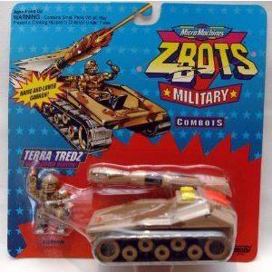 Vintage Micro Machines Z-Bots Military Combats Terra Tredz ミニカー 細密画 ひな形 プレイセット自 ゲーム、おもちゃ-フィギュア