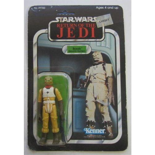 Vintage Star Wars スターウォーズ Rotj 1983 動き図形 Bossk Moc 65 a Back 図形 人 フィギュア-フィギュア本体