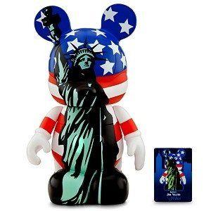 Vinylmation  ニューヨークシリーズ  ミッキーマウスフィギュア   スターズアンドレディリバティー