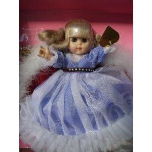 Vogue Ginny 8 FAIRY TALE PRINCESS in Lavender Gown with Matching Cape Trimmed in Maribou Feathers