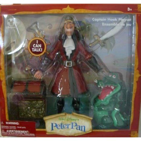 Walt Disney (ウォルトディズニー) Captain Hook Talking 図形 Playset
