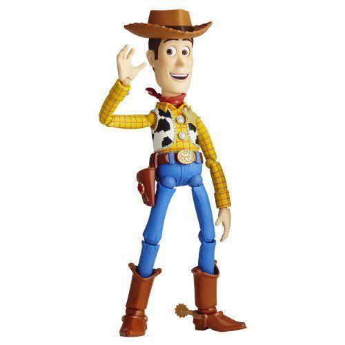 Walt Disney ディズニー Toy Story: SCI-FI Revoltech No. 010 Woody Action Figure フィギュア ダイキャ