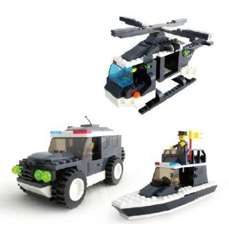 WANGE Building Blocks Toy Police Series 399Pcs Compatible with Lego (レゴ) Parts 040220 立ちはだかる ゲーム、おもちゃ-フィギュア本体-フィギュア