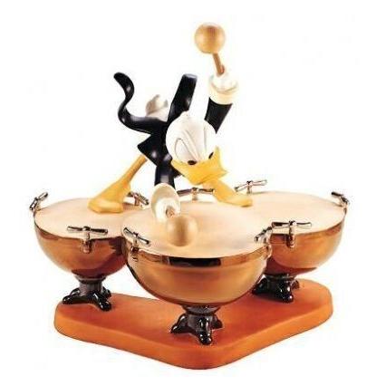WDCC ドナルド・ダック ドラム・ビート Symphony Hour Donald Duck Donald's Drum Beat　［輸入品］