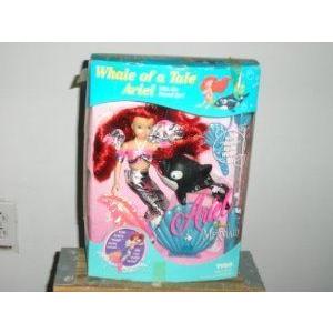 Whale of a Tale Ariel with Her Friend Spot ドール 人形 フィギュア