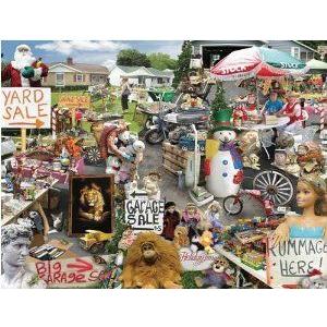 White Mountain Puzzles Yard Sale フィギュア おもちゃ 人形