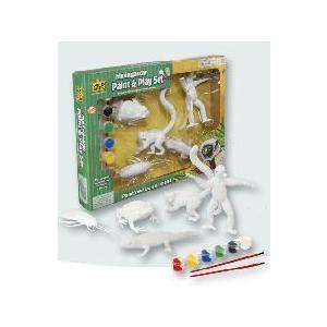 Wild Republic (ワイルドリパブリック) Madagascar Paint and プレイセット フィギュア本体-フィギュア