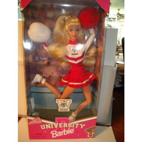 Wisconsin University Barbie(バービー) Cheerleader ドール 人形 フィギュアの画像