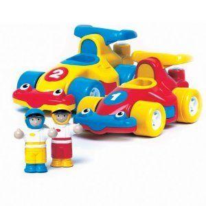 WOW The Turbo Twins - Racing Cars (4 Piece Set) ミニカー ミニチュア 模型 プレイセット自動車 ダイキ