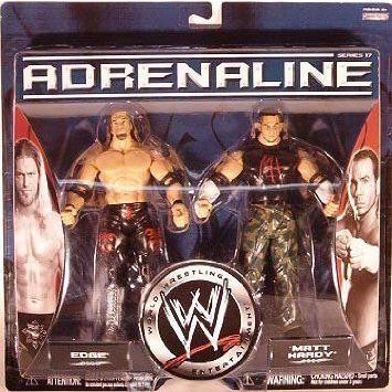 WWE (プロレス) Adrenaline Series 17 2-Pack Edge Vs. Matt Hardy