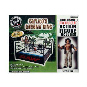 購入割引品 WWE (プロレス) Carlito´s Cababa Ring Wrestling Ring Includes Carlito フィギュア