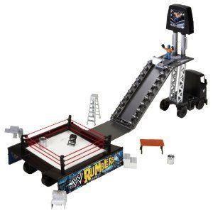 WWE (プロレス) Rumblers Transforming Rumble Rig Playset