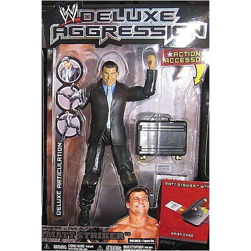 史博物館 WWE プロレス DELUXE FIGURES #15 - MATT STRIKER フィギュア 人形 おもちゃ