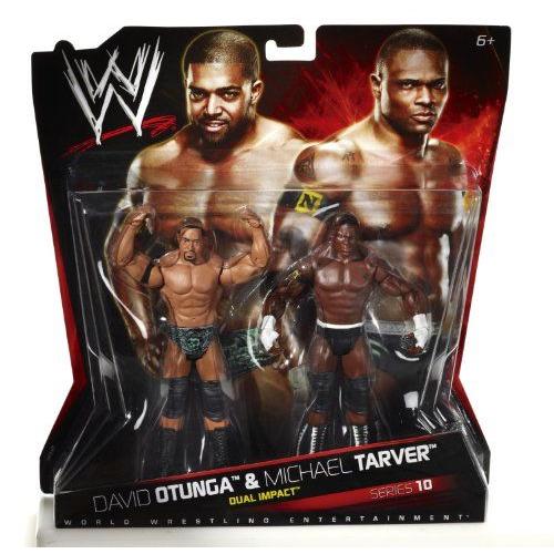WWE プロレス Dual Impact: Michael Tarver \u0026 David Otunga Figure 2-Pack - Series #10 フィギュア 人形