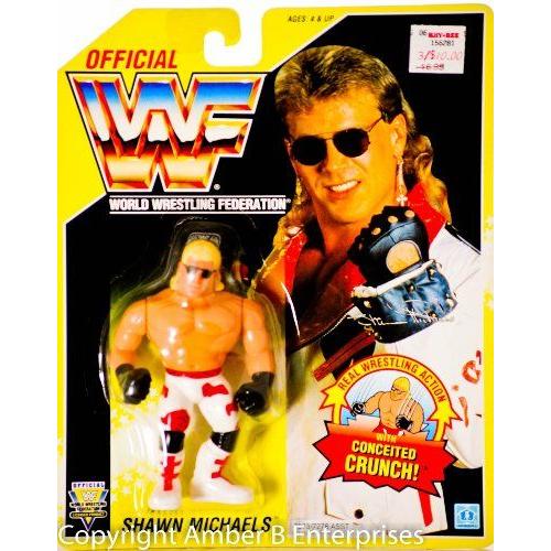 Wwf Shawn Michaels with Conceited Crunch! Vintage Action Figure Wwe フィギュア ダイキャスト 人形