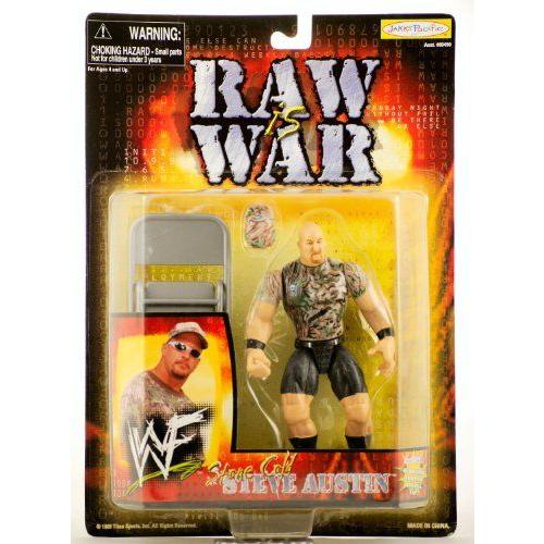 WWF プロレス アメリカンプロレス / WWE プロレス - 1999 - Jakks - Raw is War - Stone Cold Steve Aust｜worldfigure