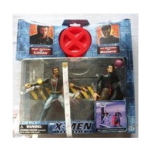 X-MEN THE MOVIE WOLVERINE LOGAN VS. MAGNETO アクションフィギュア 2 PACK 131002fnp