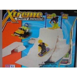 Xtreme Sports - Snowzone - Mega Bloks (メガ立ちはだかる) #9162 立ちはだかる 手あそび フィギュア本体-ゲーム、おもちゃ