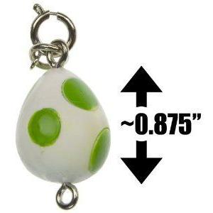 Yoshi Egg ~0.875 Mini 図形 あやつり人形 - New Super Mario (百貨店マリオ) Bros Wii Zipper Pull/Char フィギュア-フィギュア本体-ゲーム、おもちゃ