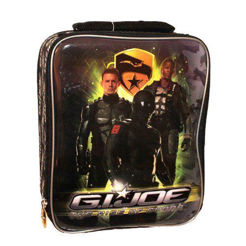 Zak! G.I. JOE (G.I.ジョー) Movie Series The Rise of Cobra Soft Insulated Single Compartment Lunchの画像