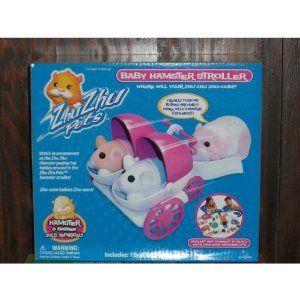 Zhu Zhu Pets (チューチューペット) - 1 Two Seater Baby Hamster Stroller - Hamster \u0026 Babies Sold Sep フィギュア-ゲーム、おもちゃ-フィギュア本体