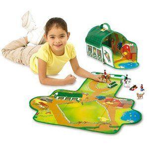 ZipBin Softie Country Stable Playset フィギュア-ゲーム、おもちゃ