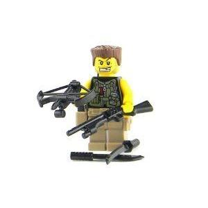 Zombie Hunter - Battle Brick Custom Minifigure ブロック おもちゃ
