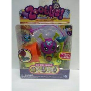 Zoobles (ズーブルズ) Mama and Babies + Happitat - Snail フィギュア-フィギュア本体-ゲーム、おもちゃ