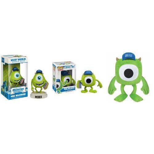 ディズニー　ピクサー　Disney Pixar モンスターズ・ユニバーシティ　マイク　３点セット　正規品　