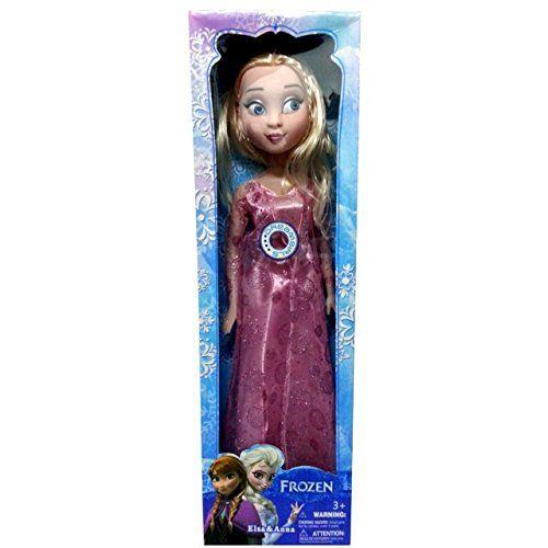 ディズニー 正規品 アナと雪の女王 エルサ 人形 55cm 大サイズ (ピンク) :81367258:ワールドフィギュアショップ - 通販