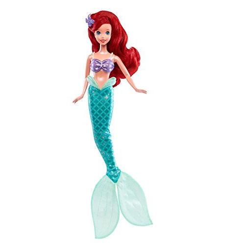 ウォルトディズニー(Disney) リトル人魚 蟻エル Ariel お姫様 あやつり人形 お人形さん 図形 フィギュア本体-ゲーム、おもちゃ