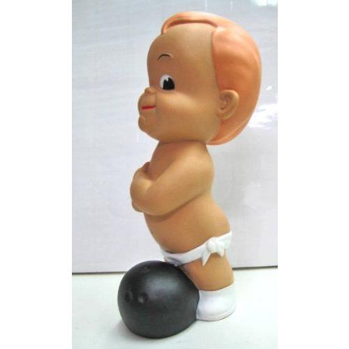 ⭐️完成品⭐️ ボウリングボーイ　ソフビ貯金箱 【IQY1964037553】(71550円)