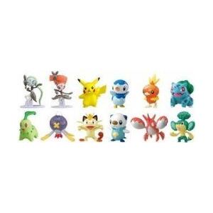 ポケモン Monster Collection Meloetta 2012 Movie フィギュアs Toy Box Set of 12 - Black Whi 131002fn