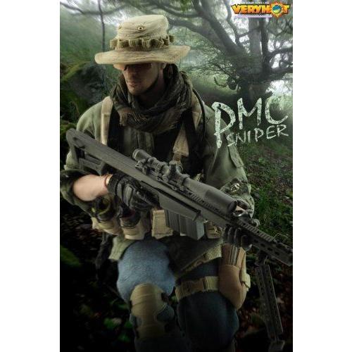 民間軍事会社 Private Military Company Contractor 傭兵スナイパー ミリタリーフィギュア 010- ジ