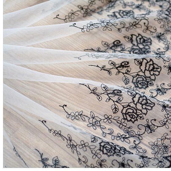 ブレード DIY 手芸用 縁飾り パイピングテープ チュールレース 花柄 手作り 生地 ハンドメイド 単位2m B011 |  | 02