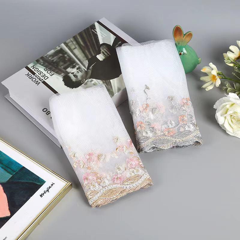 チュール チュールリボン リボン 手芸用 レース生地 レーステープ 花柄 手作り ハンドメイド 4m B071 |  | 03