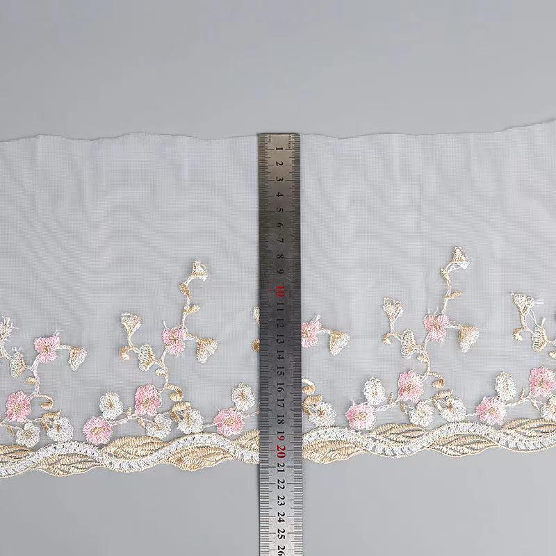 チュール チュールリボン リボン 手芸用 レース生地 レーステープ 花柄 手作り ハンドメイド 4m B071 |  | 04