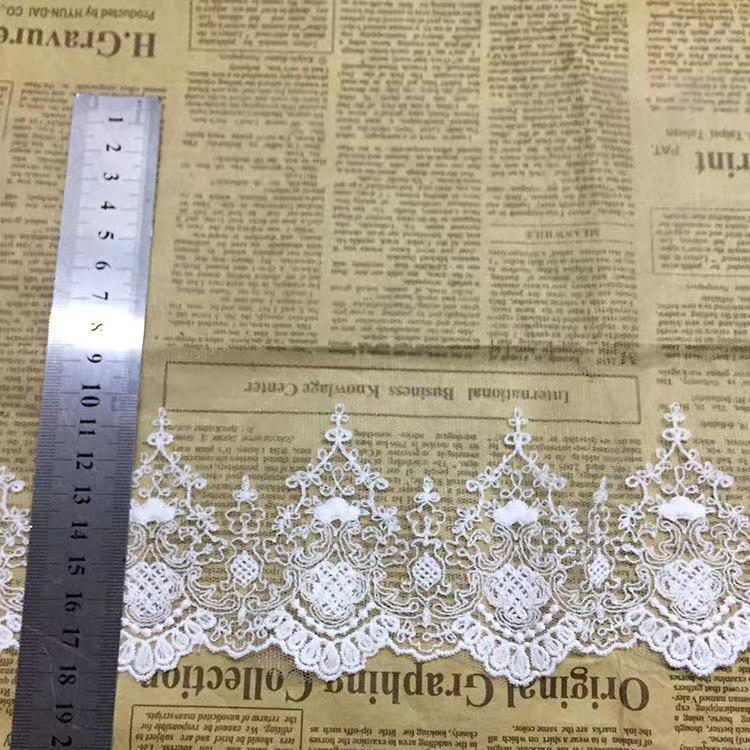 チュールレース DIY 手芸用 縁飾り パイピングテープ レース 花柄 手作り 生地 ハンドメイド 単位4m B149 |  | 04