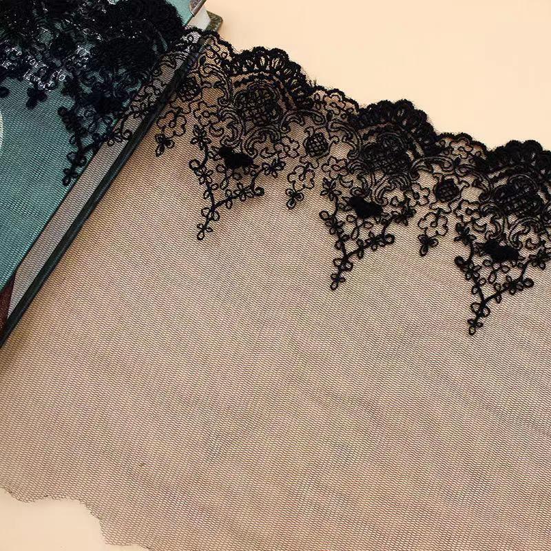 チュールレース DIY 手芸用 縁飾り パイピングテープ レース 花柄 手作り 生地 ハンドメイド 単位4m B172 |  | 04