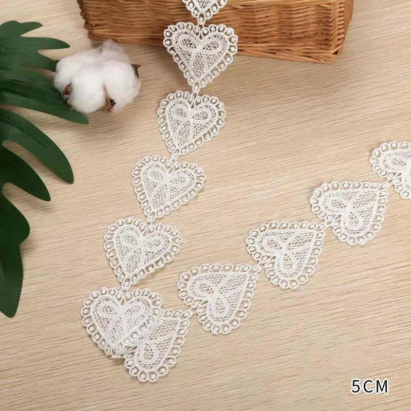 モチーフ レース ハート柄 ハンドメイド 手芸 手作り ウェディング
