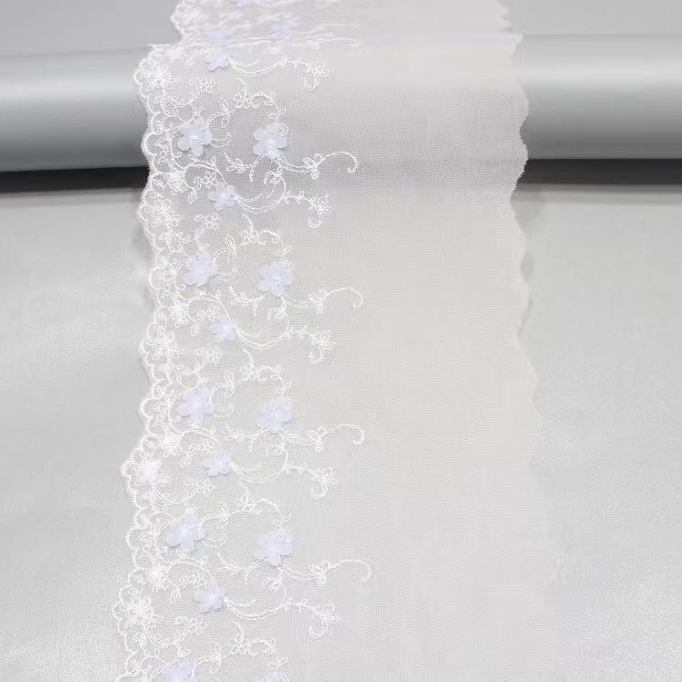 チュール チュールリボン リボン 幅広 手芸用 レース生地 刺繍 レース