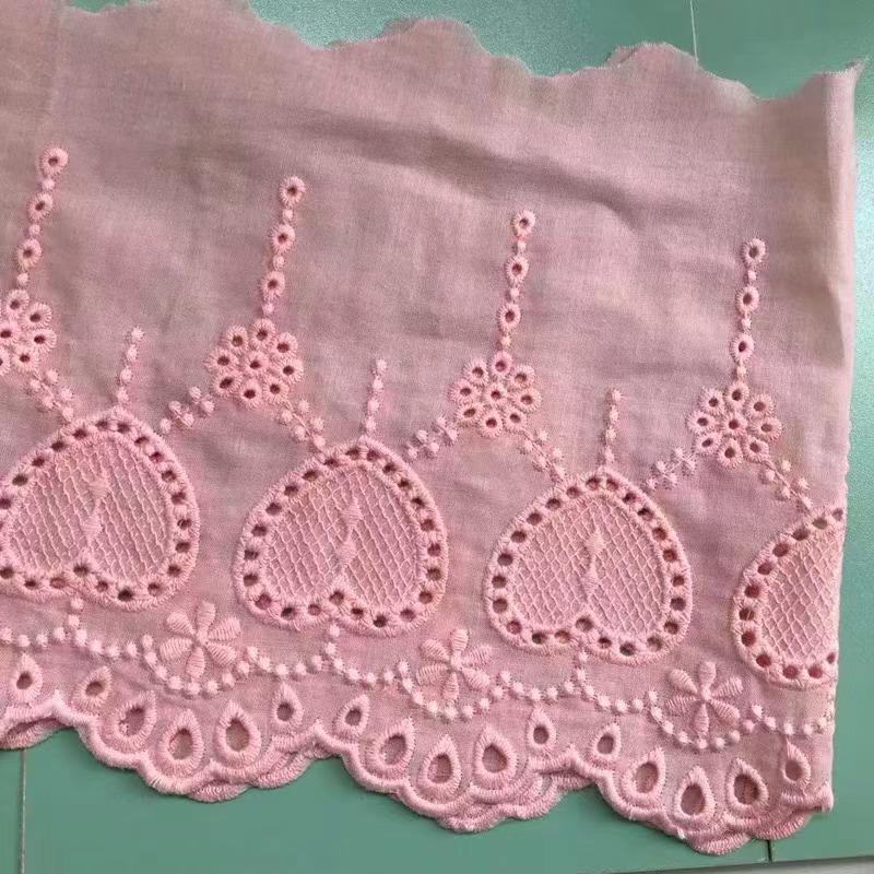 綿レース 幅広 手芸用 手芸 レース生地 刺繍 レース 布 レーステープ パイピングテープ 花柄 手作り ハンドメイド diy 幅約18cm 単位2m B288 |  | 01